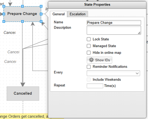 CO state change