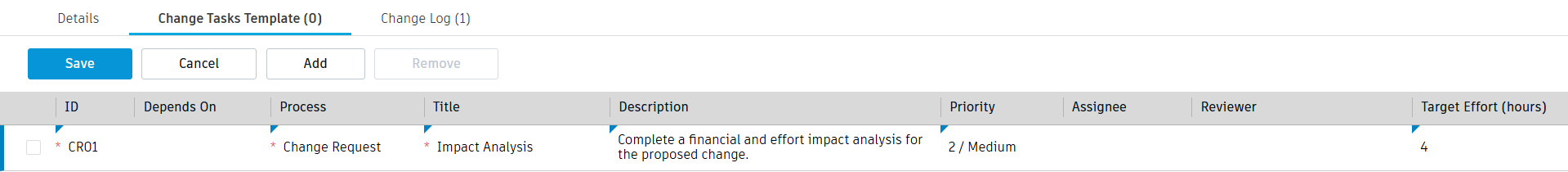 change tasks