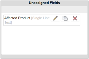 unassigned fields