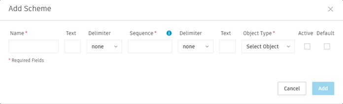 add scheme