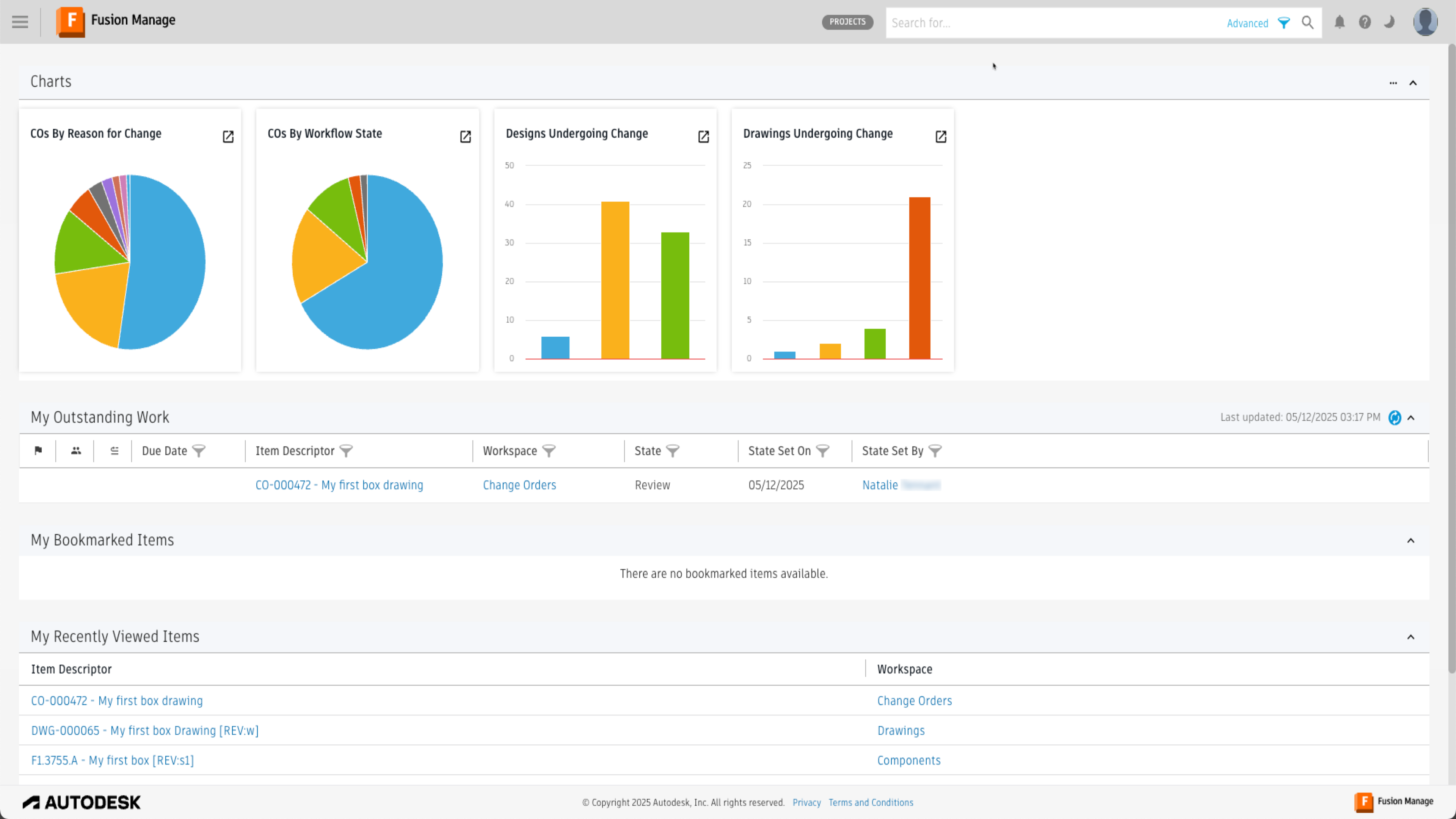 manage extension dashboard