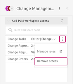 remove workspaces