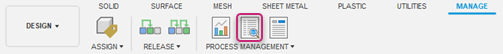 manage toolbar
