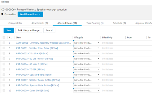 Release to pre-production