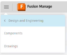 navigation menu