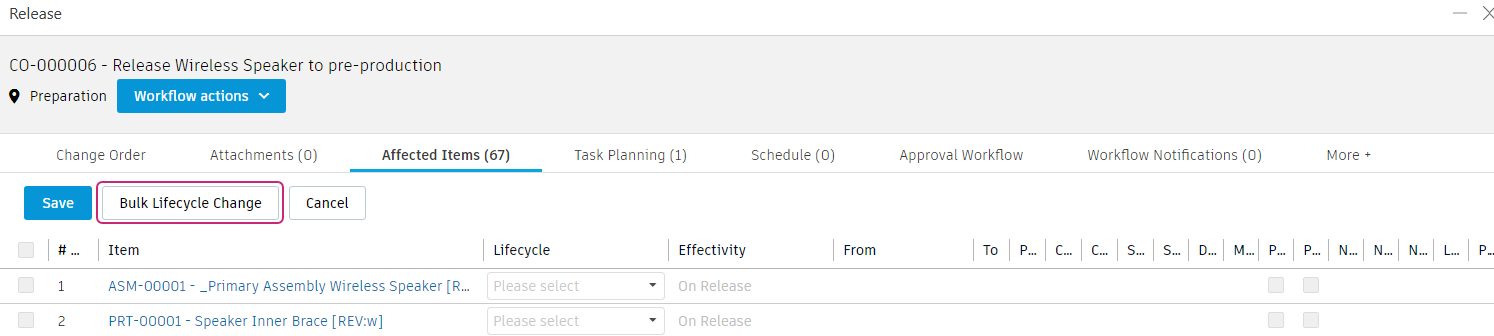 bulk lifecycle