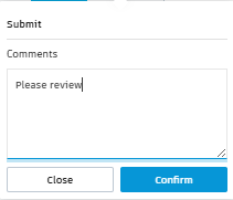 enter comment submit
