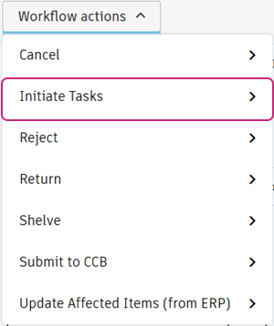 initiate tasks
