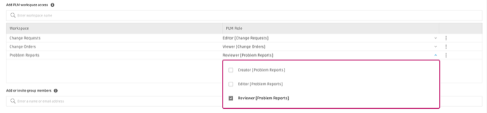 add roles to workspaces