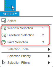 select-modes