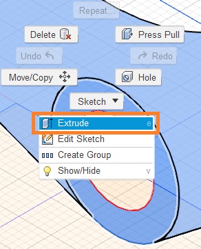 extrude profiles