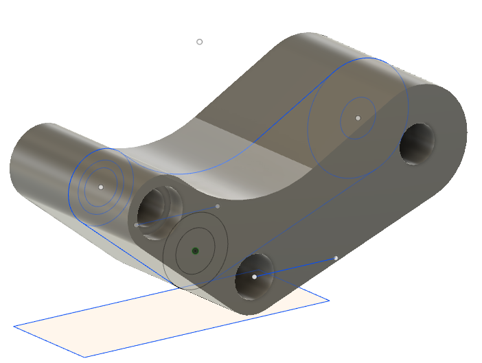 final rear rocker arm hole