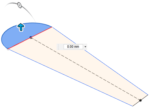 semicircular sketch