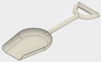 plastic shovel image