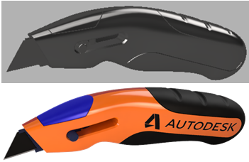 Before and after for tutorial