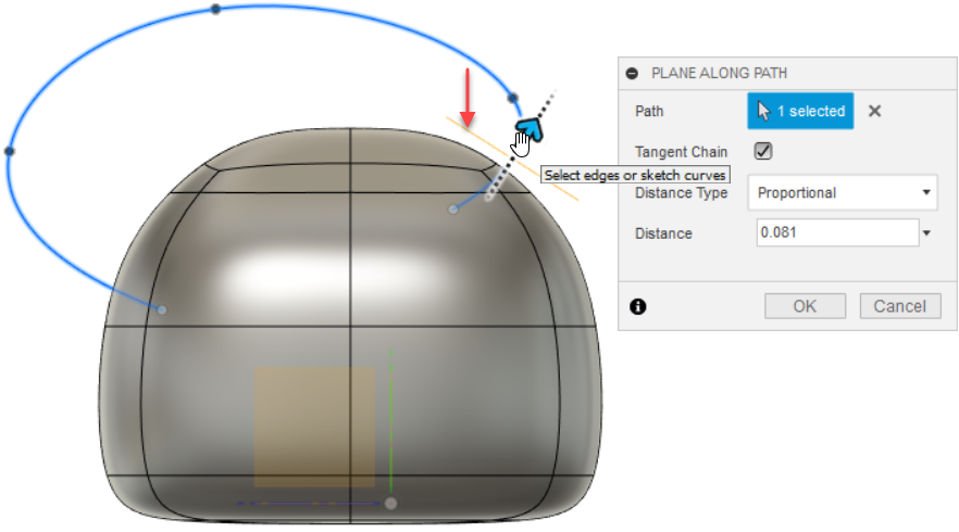 click spline