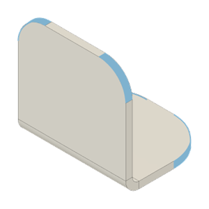 sheet metal fillet example