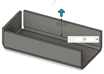 25mm flanges