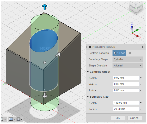 preserve region dialog - with example