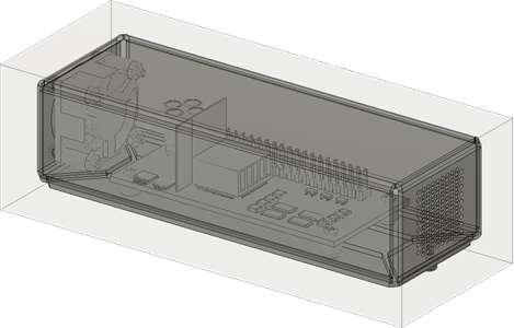 meshed cooling fan