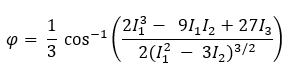 principal axis rotation angle equation