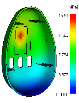 flow front temperature result