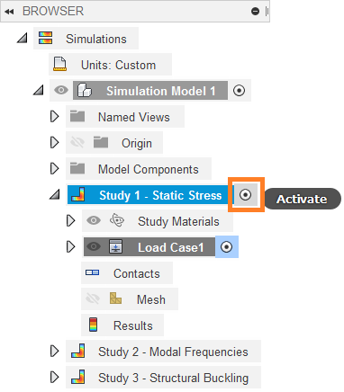 simulation browser - highlights