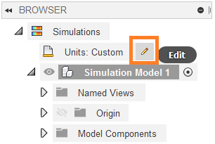 simulation browser -units