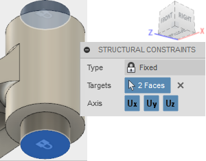 constrain small pin