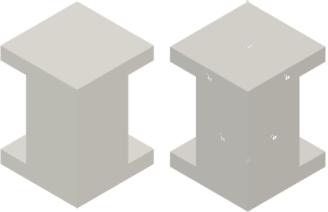 model with and without constraints