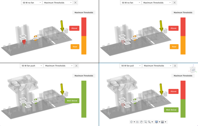 compare 4 results