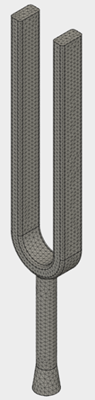 mesh on model view