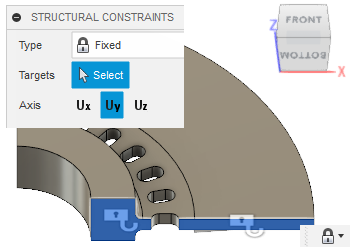 uy constraint