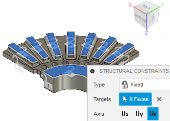 uz constraint