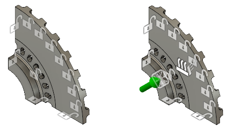 brake rotor with and without loads