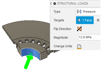 pressure load