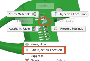 gate marking menu