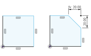 equal distance chamfer example