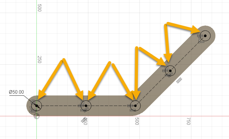 create equal constraints