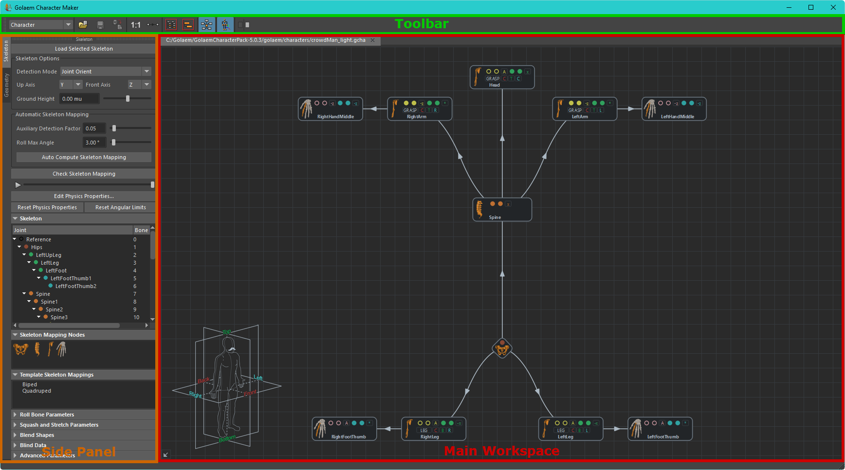 Character Maker Main
Window
