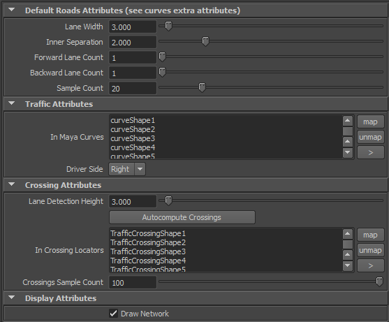 TrafficLocator
Attributes