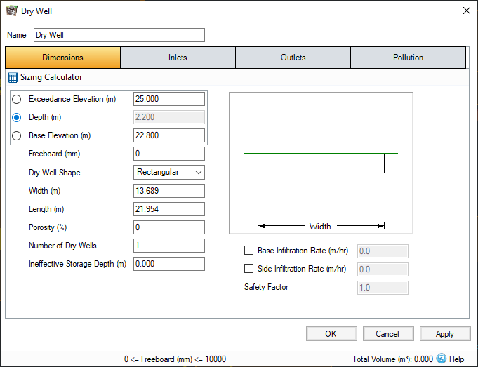 Help | Dry Well | Autodesk