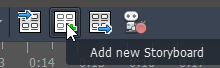 Add New Storyboard