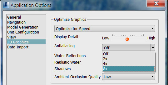 Antialiasing Options