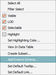 add extend schema