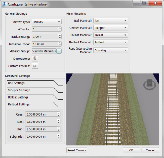 configure railway