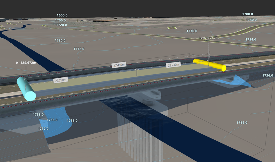 parts of concrete bridge