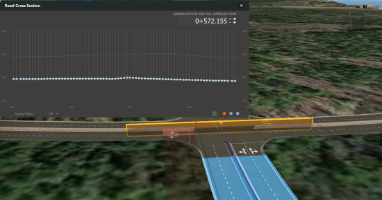 Cross Section Viewer Intersection