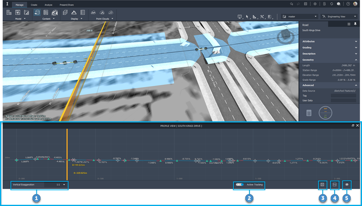 Profile View Panel