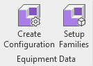 Equipment Data Tool in Revit ribbon